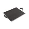 Tawa Carré Plat Antiadhésif Pour Cuisson Dosa Roti Chapati Avec Base Pour Cuisinière à Gaz Et Poignée Facile à Saisir Au Design Élégant en Aluminium Noir