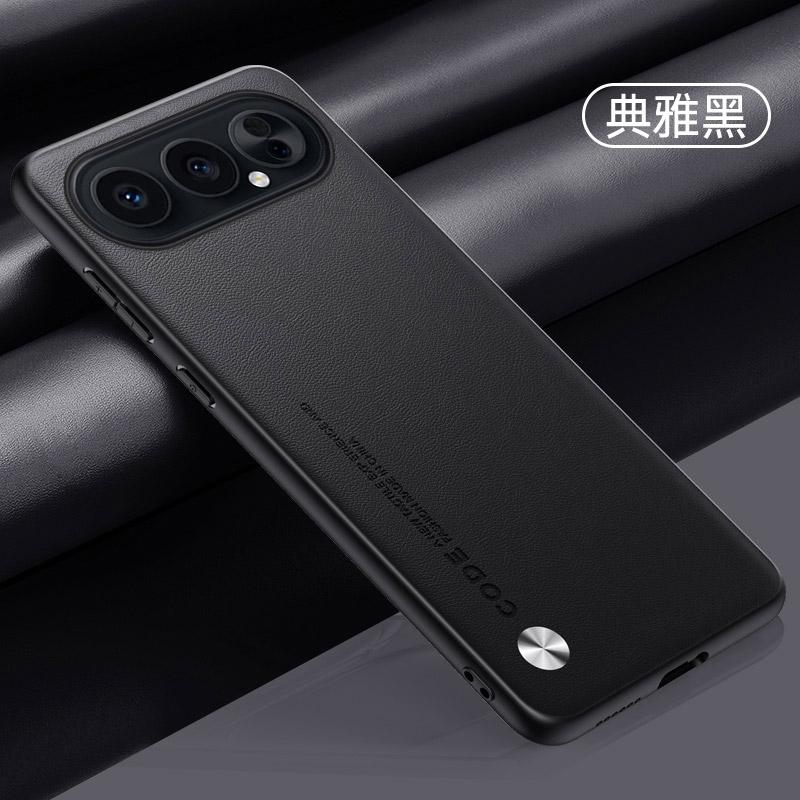 Leather Funda for Honor 500 / 500 Pro Case Cover Fashion Fiber Texture PU-Leather Protection Shockproof Back Capa