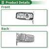 UXCELL 1 Pc No.96481581 Engine Oil Pan for Chevrolet Aveo 04-08 Aluminum Silver Tone