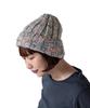 Nakota Low Gauge Mix Knit and Brand Solid Cold One Size Fits All Cap, Men's Women's, Name, Autumn/Winter, Washable, Stylish, Black, Skiing,