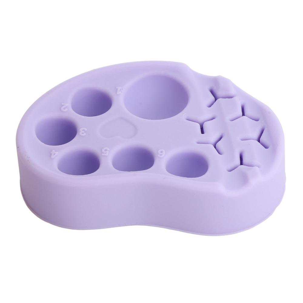 Built-In Tweezers Storage Slots Silicone Eyelash Lift Palette