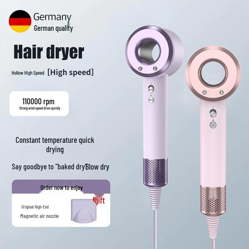 Top-Spec Bladeless Hair Dryer: High-Speed, Negative Ion, Quick Dry, Strong Airflow, Powerful Home Hair Care