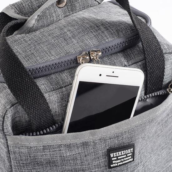 Portable Oxford Cloth Thermal Insulated Food Storage Tote Lunch Picnic Handbag