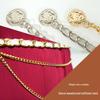 Women's High-End Metal Chain Waist Belt - Woolen Dress Accessory with Fragrant Style