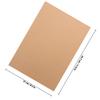 100 Sheets Brown Kraft Card Stock 240G Blank Cards for Card Making Scrapbooking Painting Drawing Crafts Unlined Index Cards
