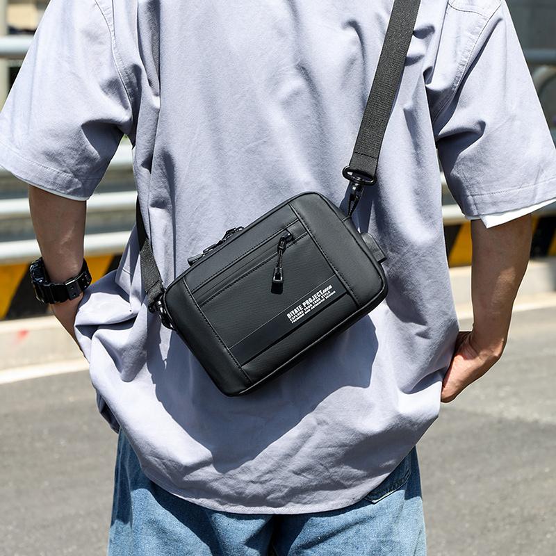 Men's Bag Oxford Shoulder Bag Large Capacity Waterproof Crossbody Bag Handbag