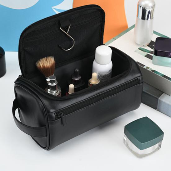 Makeup Bag Travel Toiletry Bag Large Capacity Multiple Compartments Zipper Closure Waterproof Cosmetic Bag Hanging Toiletry Bag