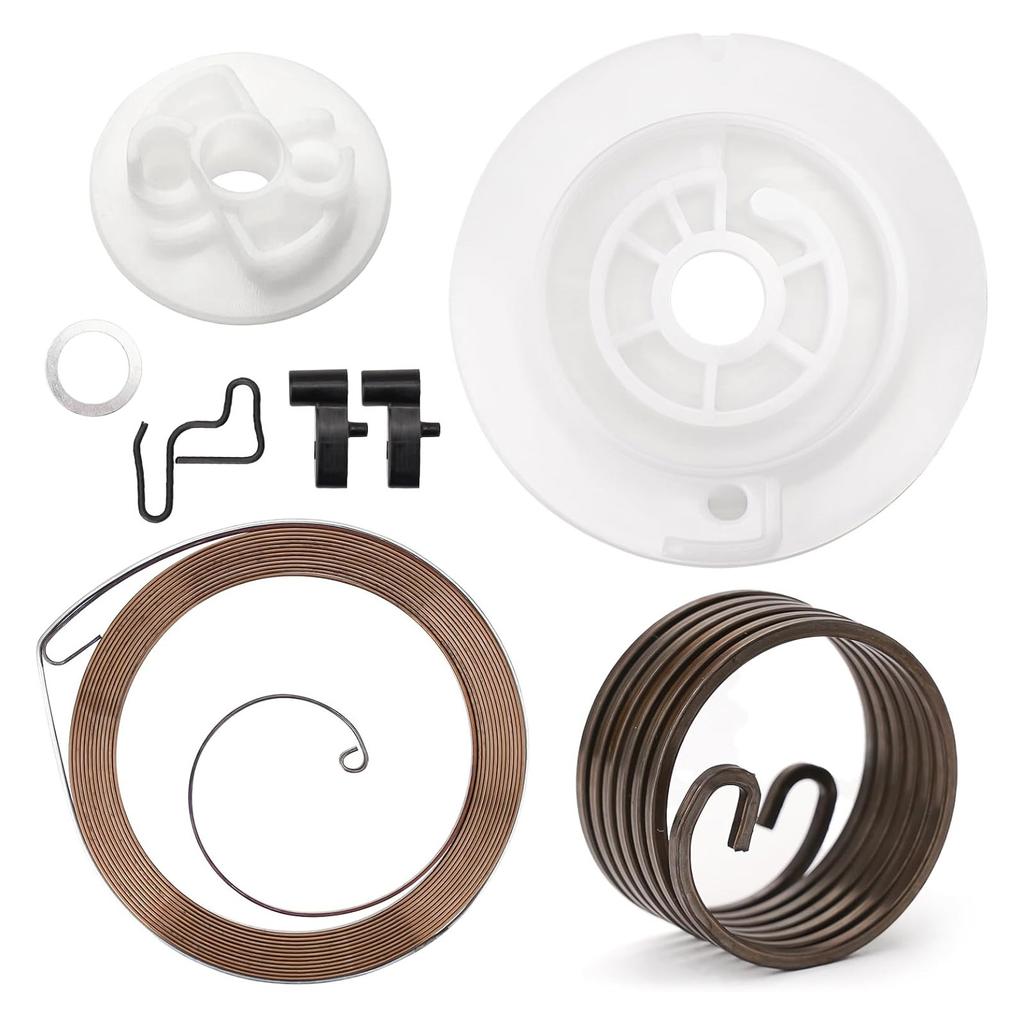 Recoil Starter Repair Kit for Bg86 Bg86c Bg56 Bg56c Sh86 Sh56 Handheld Leaf Blowers Durable Plastic Stainless Steel