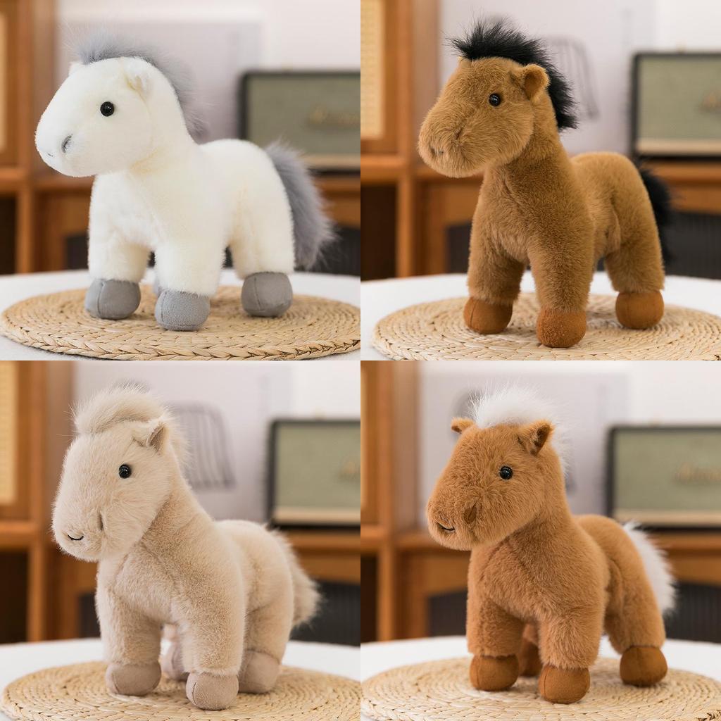 Plush Horse Toy Animal Stuffed Animal Gift For Children Kids Bedroom Decor