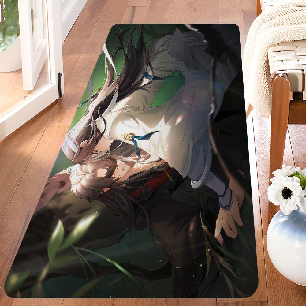 Mo Dao Zu Shi MDZS Anime Floor Mat Cheaper Anti-slip Modern Living Room Balcony Printed Bedside Mats