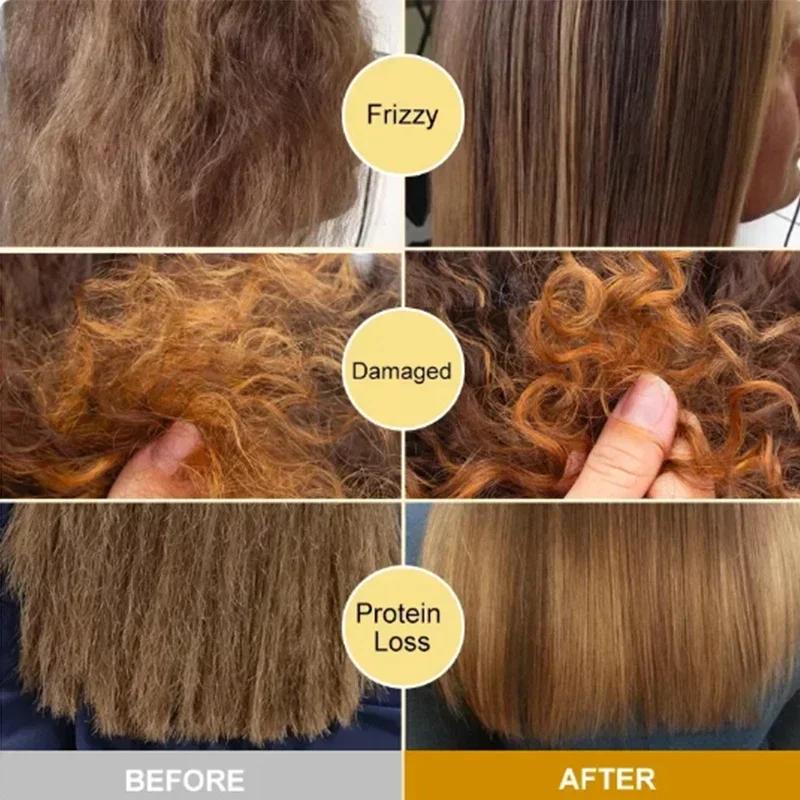 Profesjonalna naturalna maska do włosów Magical zapobiega wysuszaniu, rozdwajaniu się końcówek, naprawia uszkodzenia, puszenie się, splątywanie, 5 sekund, miękka i gładka pielęgnacja