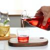 Transparent Living Room Cold Kettle With Cup Drink Pitcher Modern Juice Bottle  Nightstand