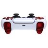 eXtremeRate Replacement for PS5 Controller and Face Compatible with PlayStation 5 Pure Color Full Button Set Not D-Pad (BDM-010 & 020), R1, L1, R2,