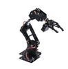 Enhanced 6DOF Robotic Arm Education Kit - Multi-Freedom Servo Grabber