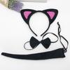 Animal Headband Set With Bunny And Cat Ears For Cosplay Party Costume Accessories