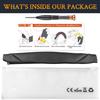 SOULWIT Headband Cover for Plantronics BackBeat Pro Voyager 8200 UC Protective Easy DIY Replacement Headphone Head Strap Replacement Band Black 1/2,