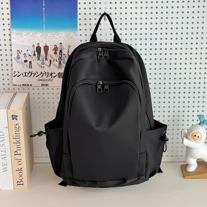 Simple and Versatile Backpack Women's Cross-border Korean Version Ins Travel Bag Backpack Women's High-value Junior High School Student Schoolbag