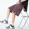 Fingercroxxit Men's 2025 Summer Cargo Shorts with Zipper Pockets