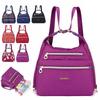 Versatile Women's Lightweight Waterproof Nylon Crossbody Bag and Backpack