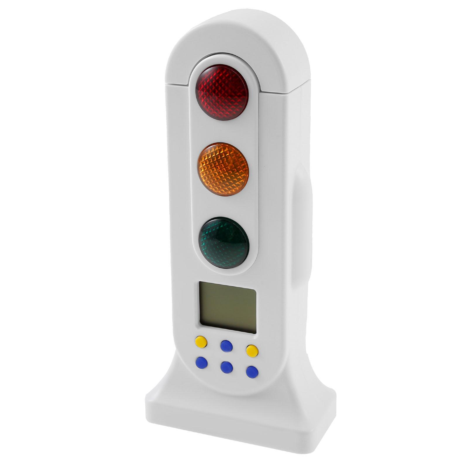 Digital Timer Traffic Light Visual Audio Digital Timer Dual Mode Adjustable Volume Timer for Kids Study Time Management Tool