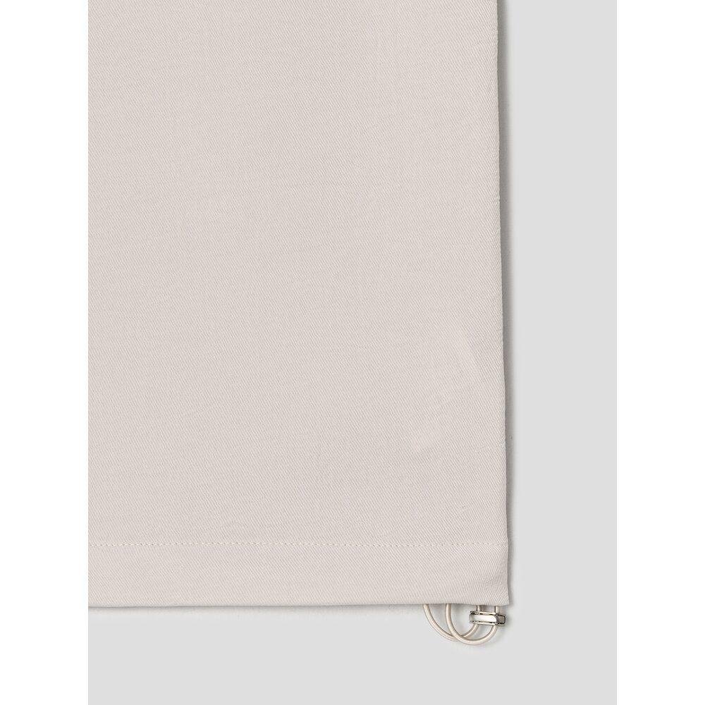 SHIFT.G Half Zipup Polo Beige