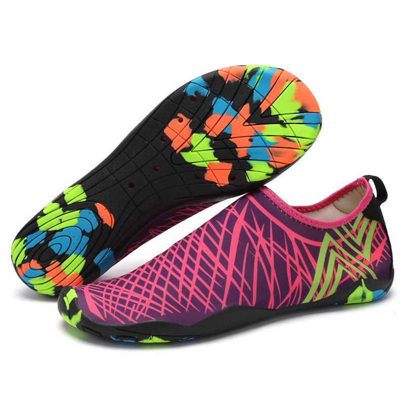 Swimming shoes Creek shoes Wading shoes Men's and women's diving shoes Beach snorkeling shoes Riding Mountaineering five-finger shoes Non-slip hiking