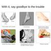 Adjustable Drop Foot Orthosis Left Right Ankle Stabilizer For Hemiplegia Rehabilitation Foot Protector Corrector
