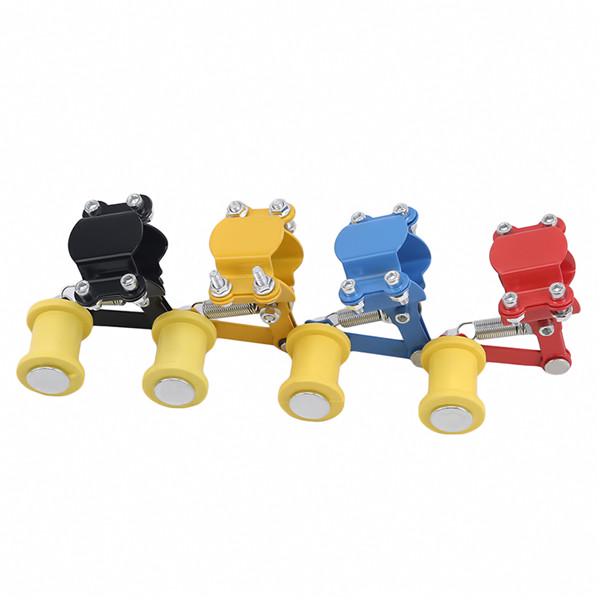 Durable Chain Tensioner Retrofit Iron 4Colors Useful 1Set Adjuster Motorcycle Roller