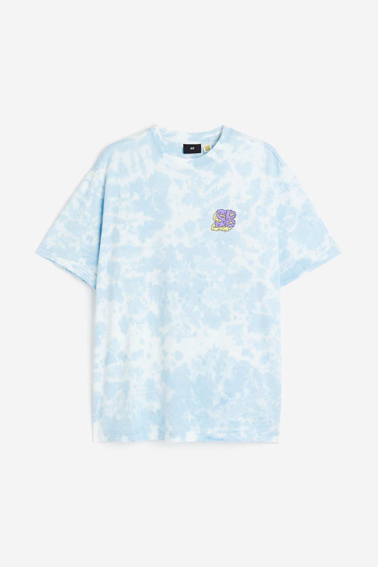 

Футболка свободного кроя с принтом