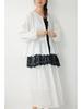 Spring Sweet Mori Girl Embroidered Lace A-Line Skirt