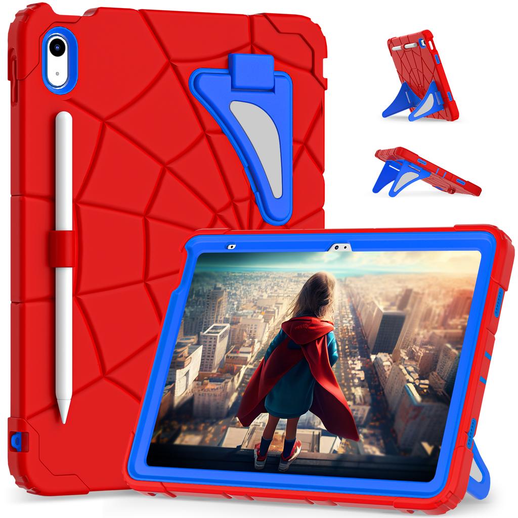 Tablet Protective Case Spider A1 Model Is Suitable for iPad A16 11Th ()/Ipad 10.9 10Th () with Stand 10 Colors Available