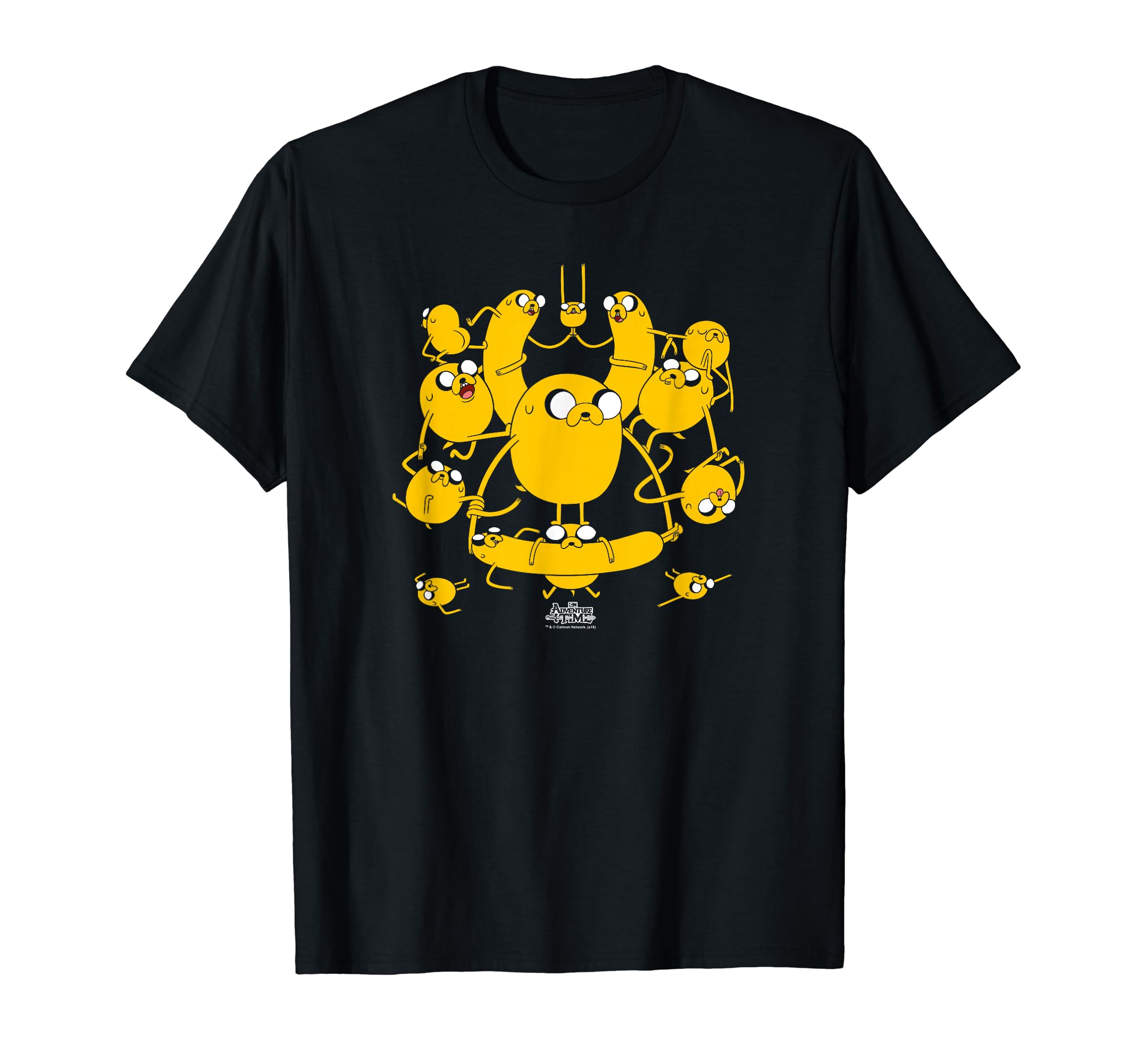 Футболка с принтом Джейка из Adventure Time
