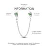 Original Charms Copper Lily Of The Valley Safety Chain Beads Fit Platabracelets For Women Jewelry Making Gifts