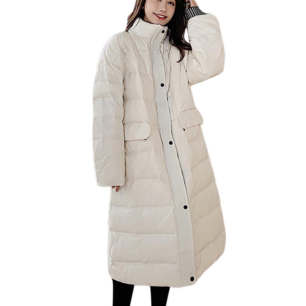 Buy Women Winter Warm Jacket Duck Down Jackets Women Slim Long Sleeve