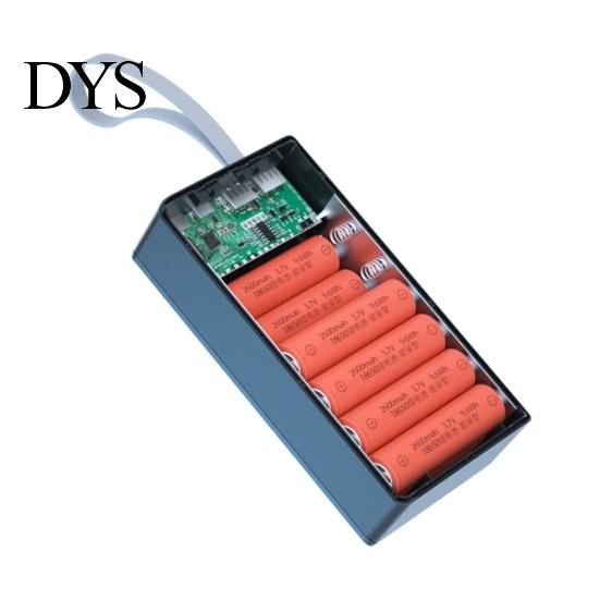 Přenosný nabíjecí kryt C12 Power Bank Bez pájení Odnímatelný DIY Box na 12x18650 Pouzdro QC PD pro chytrý telefon