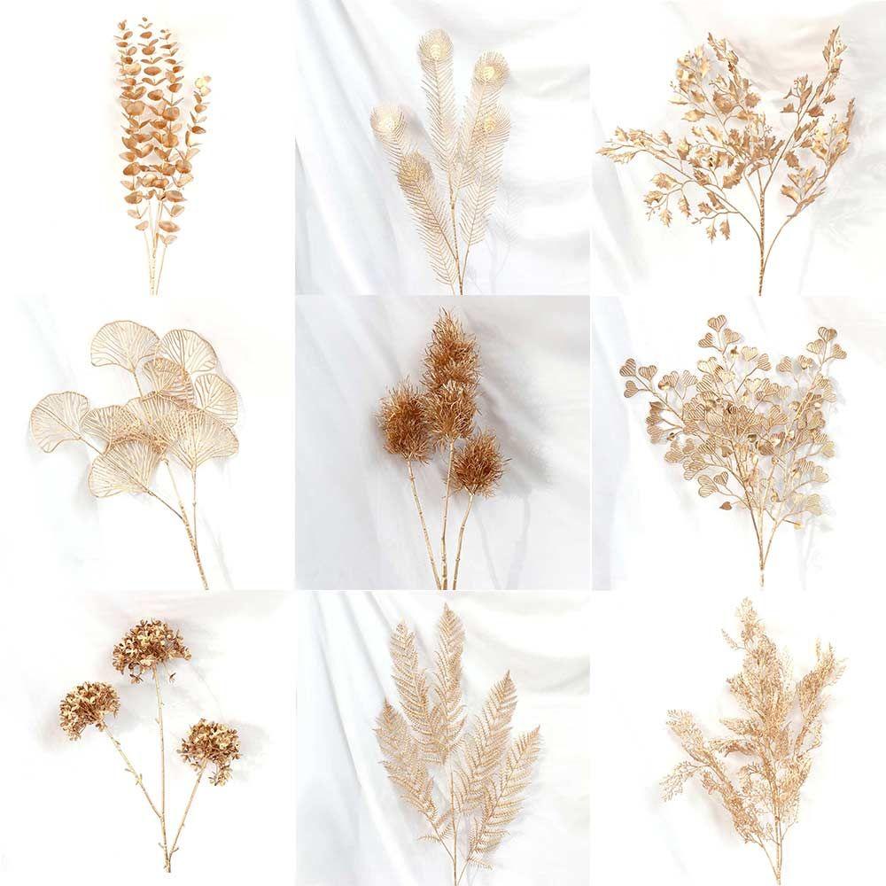 For Home Party Wedding DIY Maple Leaf Christmas Decoration Fake Flower Christmas Decoration Artificial Plants Artificial Flower