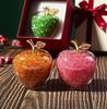 Apple Statue Glitter Glass Crystal Home Decor Christmas Eve Ornaments Gift Christmas Eve Ornaments Home Desktop Decoration 2025