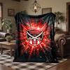 Sheffield United Football Print Flannel Blanket Soft Warm Sofa Bed Throw Blanket For Home Office Bedroom