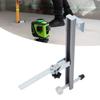 Level Tool Wall Mount Bracket Aluminum Alloy Adjustable Leveler Wall Holder with Bubble and 5/8in 11