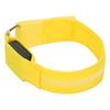 Outdoor Running LED Armband Adjustable Flashing Wristband Cycling Light Up BraceletYellow