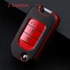 Leder TPU Shell Cover Fob für Honda Civic HRV CRV XRV CR-V Crider Odyssey Pilot Fit Accord Auto Schlüssel fall Schutz Zubehör