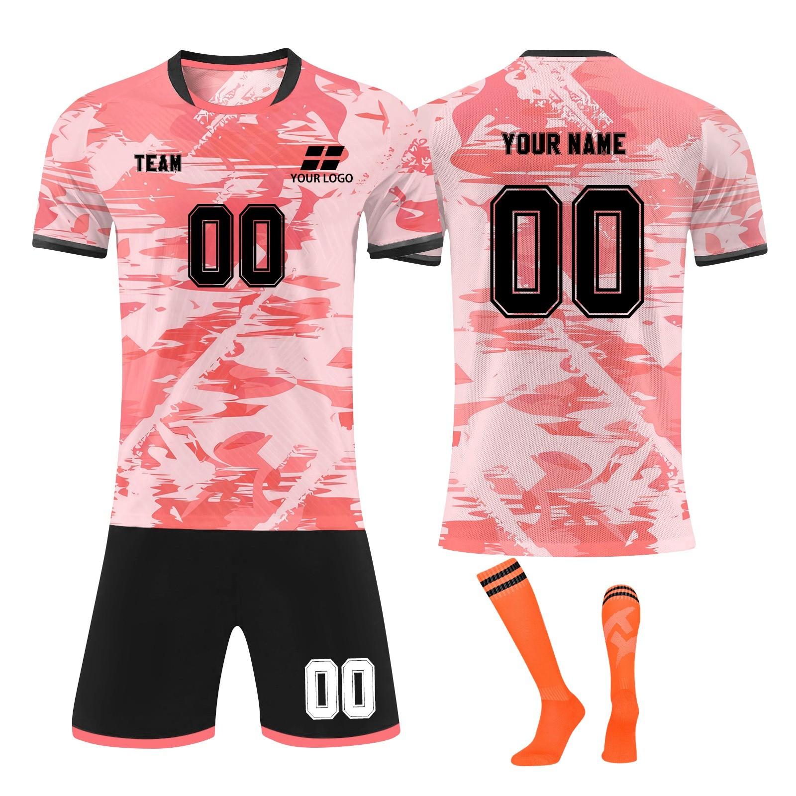 

Комплект персонализированных рубашек для мужчин и девочек с именем и номером, футбольные майки на заказ для мальчиков, тренировочный костюм M