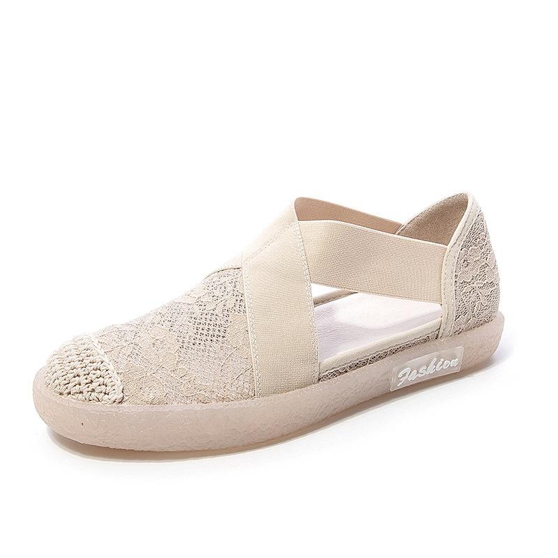 

Женская обувь Fisherman Shoes Flat Single Shoes 41 бежевый