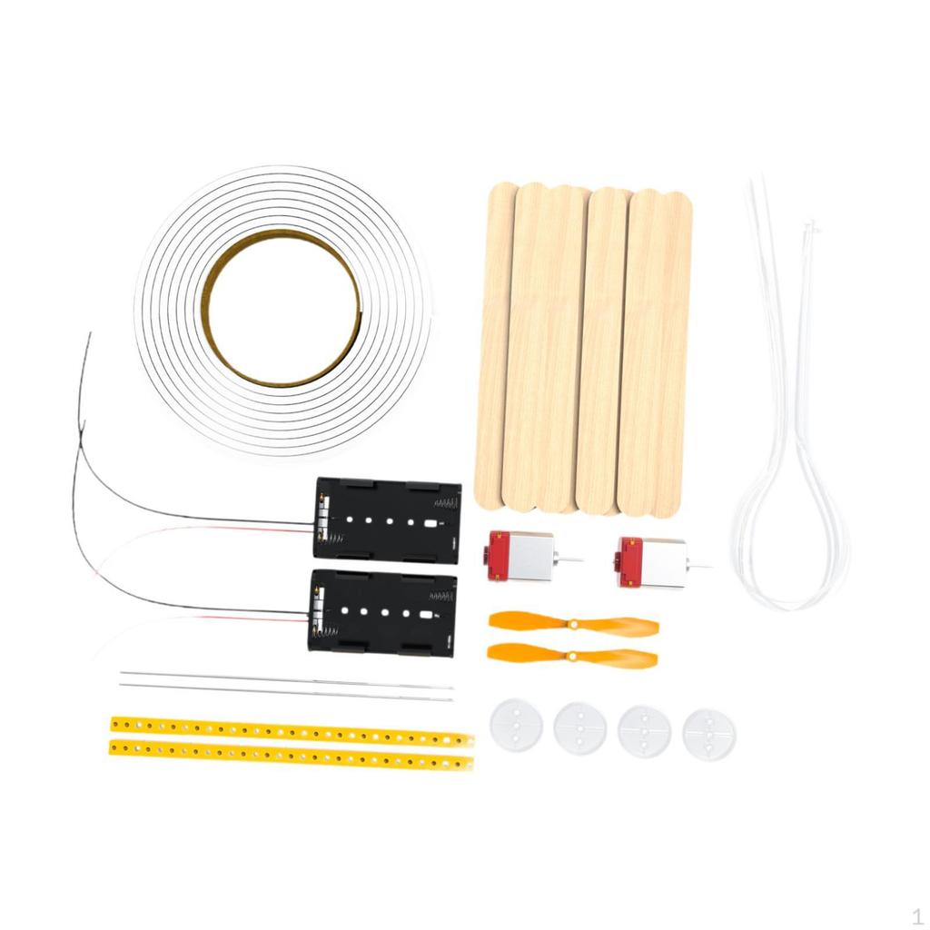 Block Kit Science Stem Assembling Toy Practice DIY Remote Control Model Technology for