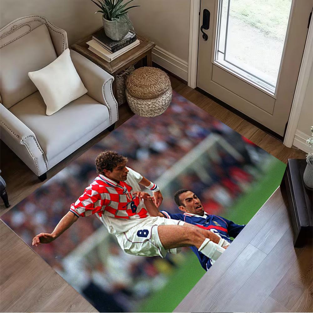 Frank Lampard England Legend Area Rug Perfect for Dormitory Playrooms Game Room Bedrooms Antislip Carpet Office home decor Gift for Festivals