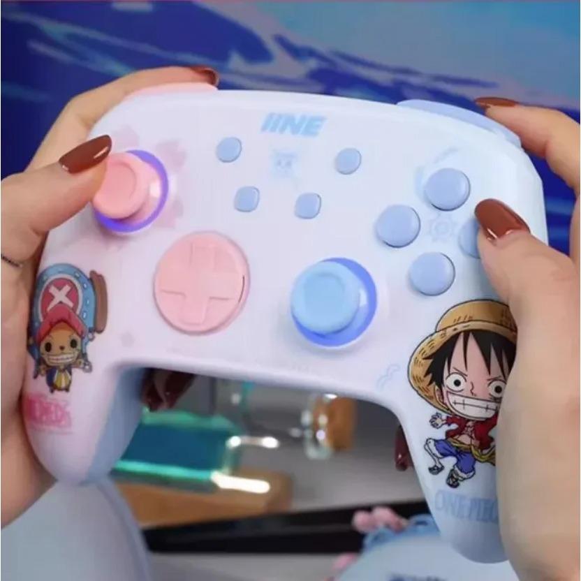Luffy/Chopper Gamepad with Adjustable Lights Wireless Bluetooth Left and Right Hand Controllers for Switch