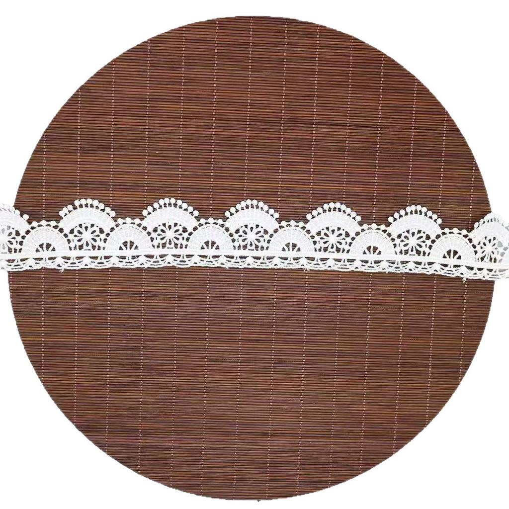 New Water Soluble Milk Silk Embroidery Lace, Lace Embroidery Lace Wedding Dress Fabric