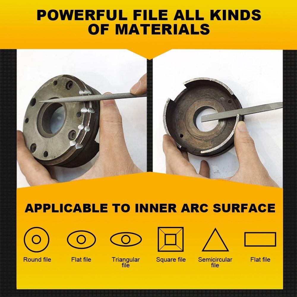 Stone Glass Carving Polishing Woodworking Wood Carving Tools Steel Rasp File Set File File