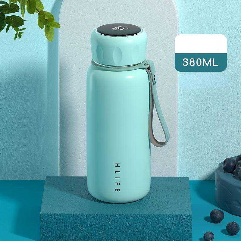 Portable Water Cup Thermos Cup 380ml Vacuum Flasks Portable Stainless Steel Thermos Cup Water Bottle Travel Tea Mug Office Thermos Cup