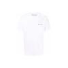 Off-White Футболка Caravaggio Paint Slim, белые/черные мужские топы OMAA027C99JER0050110